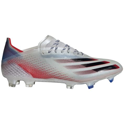 adidas X 19.1 Gras Voetbalschoenen (FG) Zilver Rood